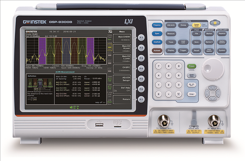 GW Instek GSP-9300B spectrum analyzer