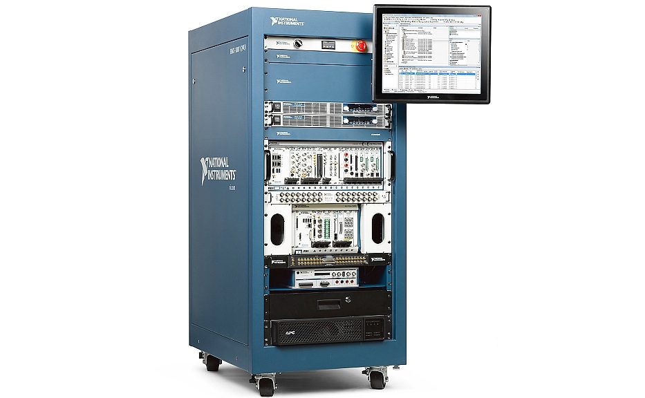 ATE Core Configurations : rack-based PXI test systems of National Instruments