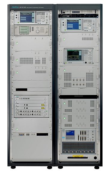 Anritsu ME7873NR's New Radio (NR) 5G RF validation test platform.