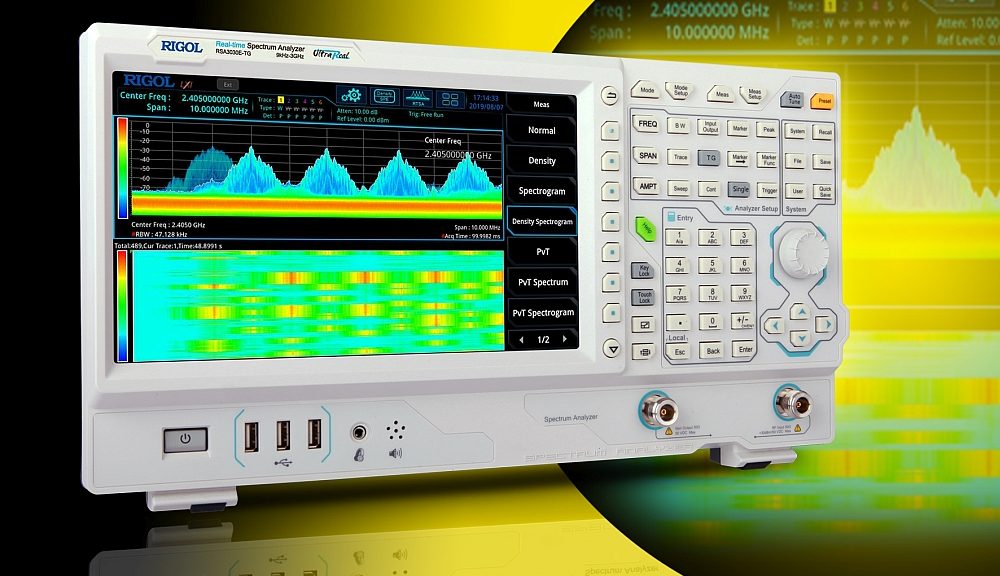 Rigol's RSA3000E real-time spectrum analyzer.