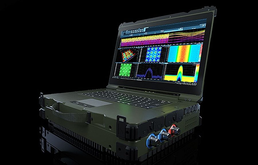 Spectran V6 MIL spectrum analyzer from Aaronia