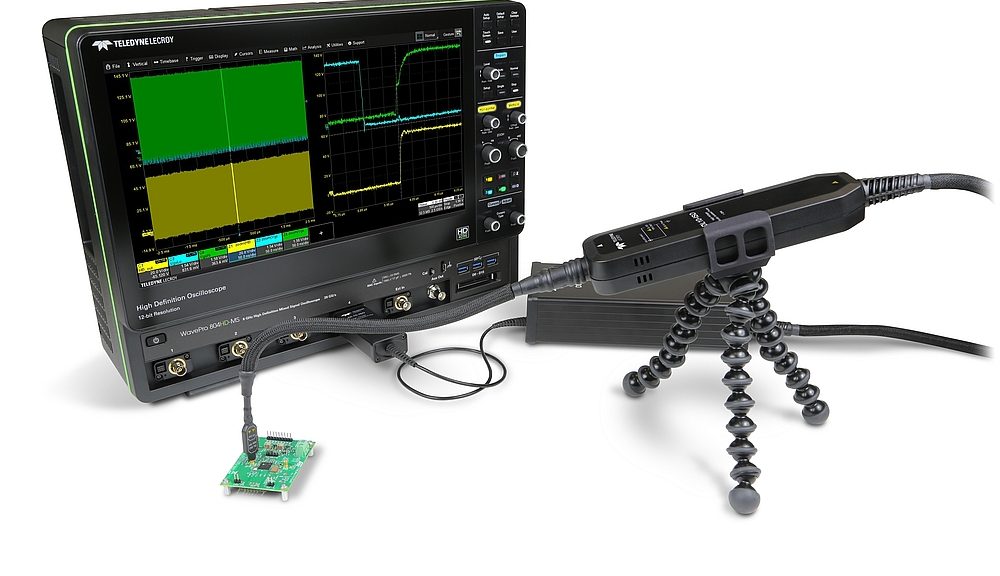 Teledyne LeCroy DL-ISO probe and HDO oscilloscope