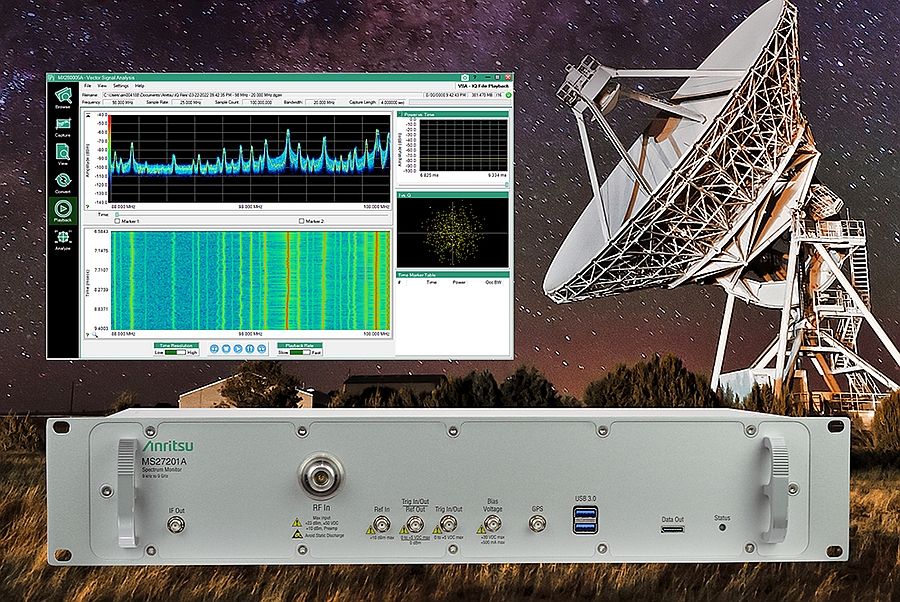 Anritsu IQ Signal Master MX280005A vector signal analysis software