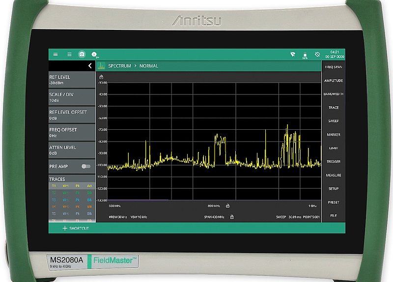 Anritsu's MS2080A Field Master portable spectrum analyzer