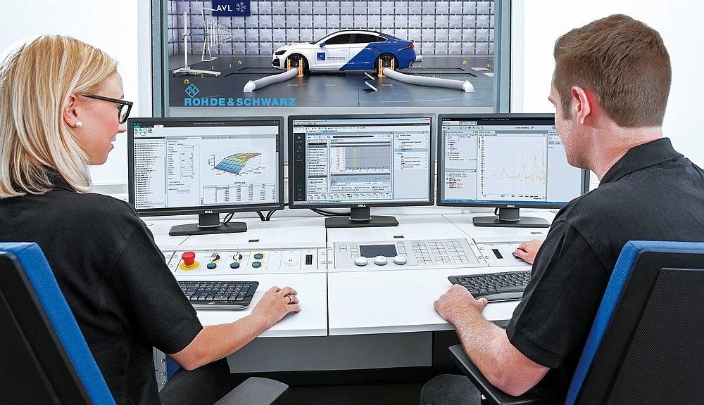 AVL and Rohde & Schwarz automotive solution for automated EMC testing under real driving conditions.