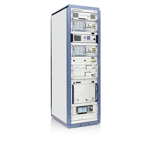 Rohde & Schwarz FR1 A-GNSS 5G OTA test system.