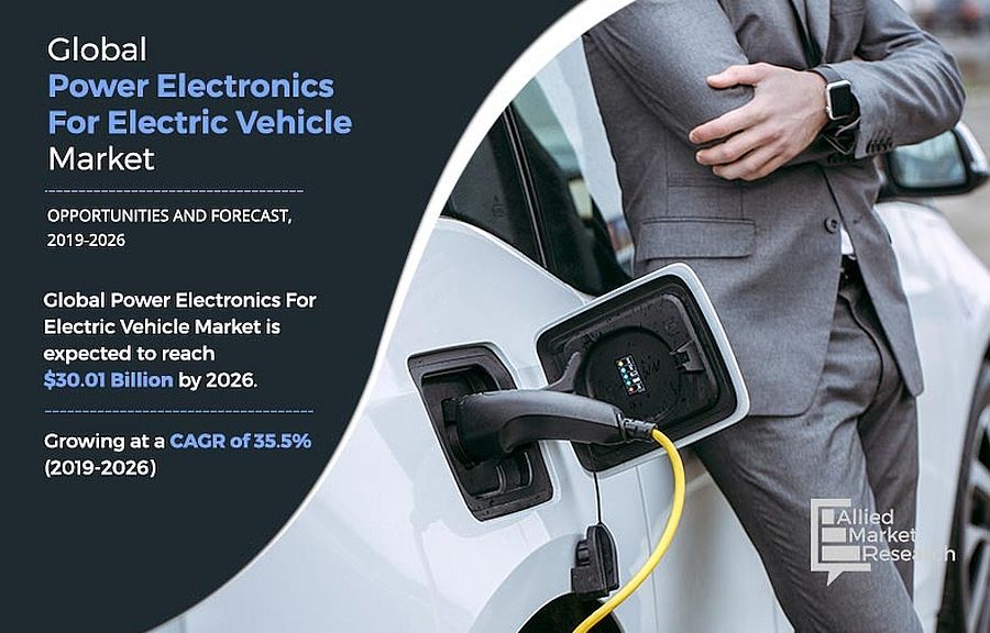 Electric vehicle power electronics market growth forecast to 2026