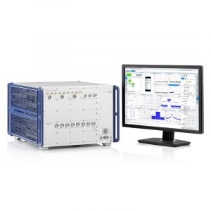 3GPP mission-critical services test solution combining the R&S CMX500 series radio communication tester and R&S Contest software from Rohde & Schwarz.